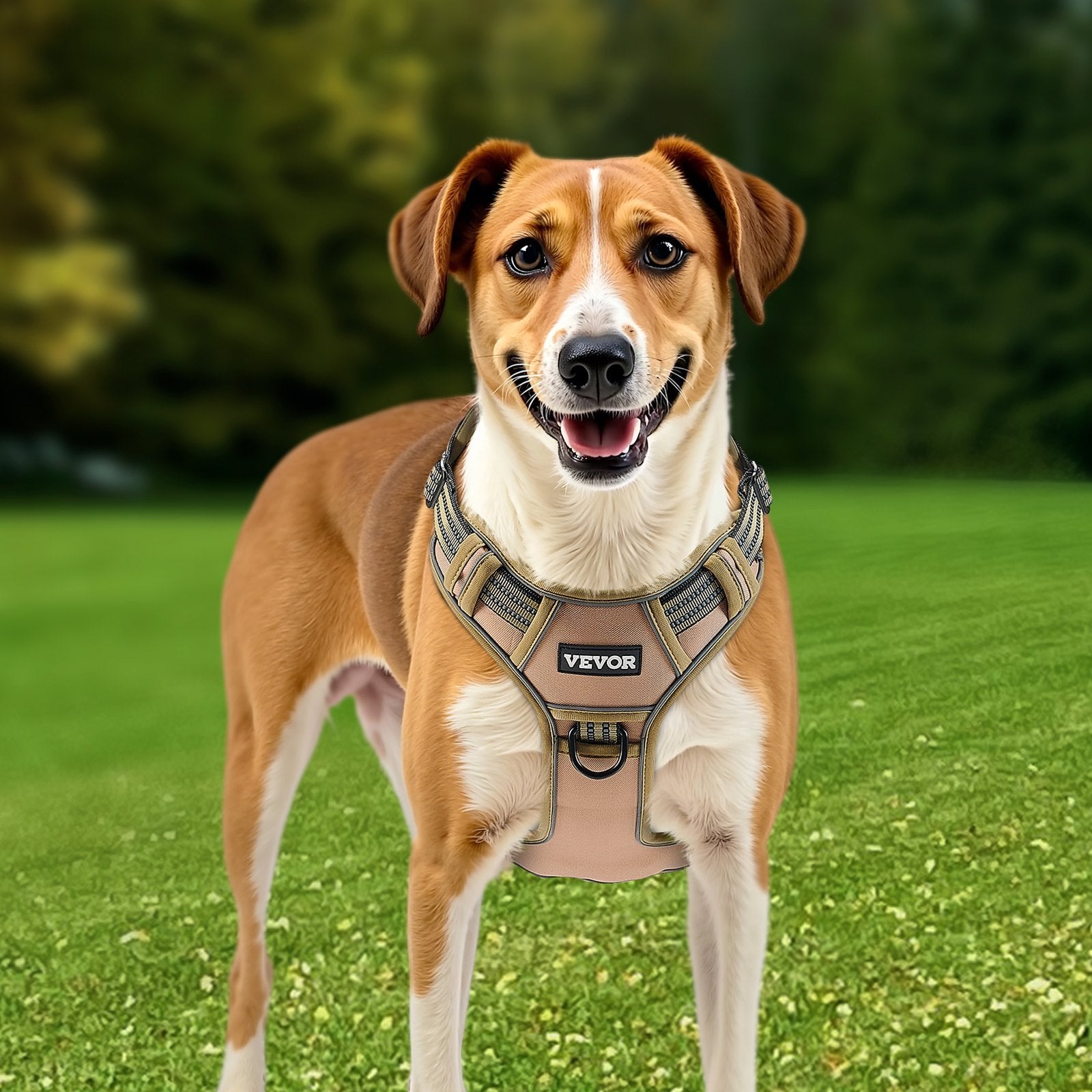 No-Pull Dog Harness for Large Dogs – Adjustable Tactical Pet Vest