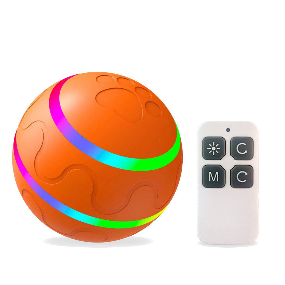 Automatic Self-Rotating Cat Ball Toy – Interactive USB Toy for Cats & Dogs