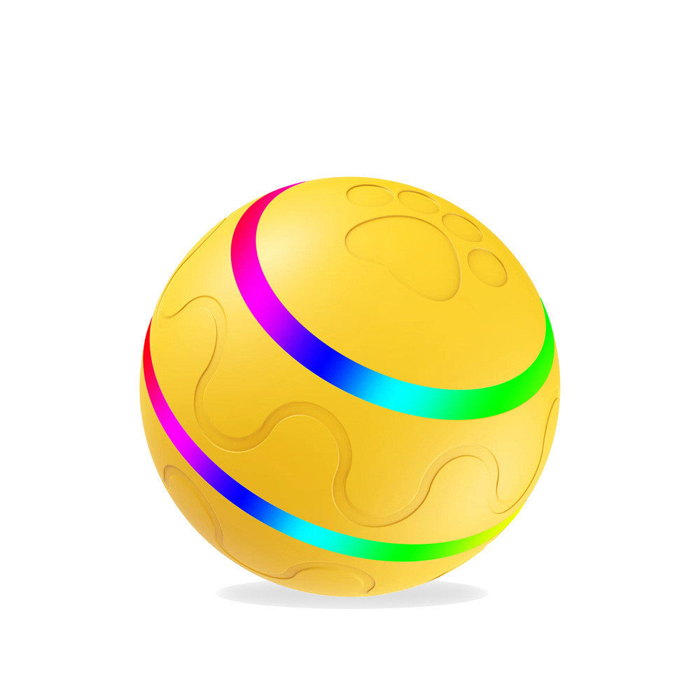 Automatic Self-Rotating Cat Ball Toy – Interactive USB Toy for Cats & Dogs