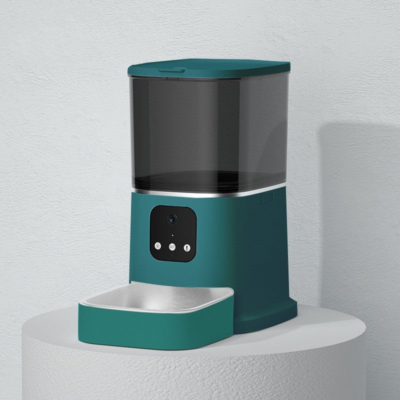 Smart Pet Automatic Feeder – Large Capacity Cat & Dog Food Dispenser with WiFi, App Control, Voice Recorder & Time