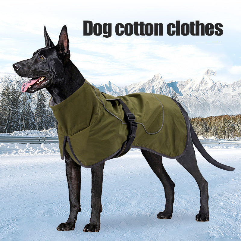 Winter Dog Coat – Snowproof Warm Jacket for Medium and Large Dogs