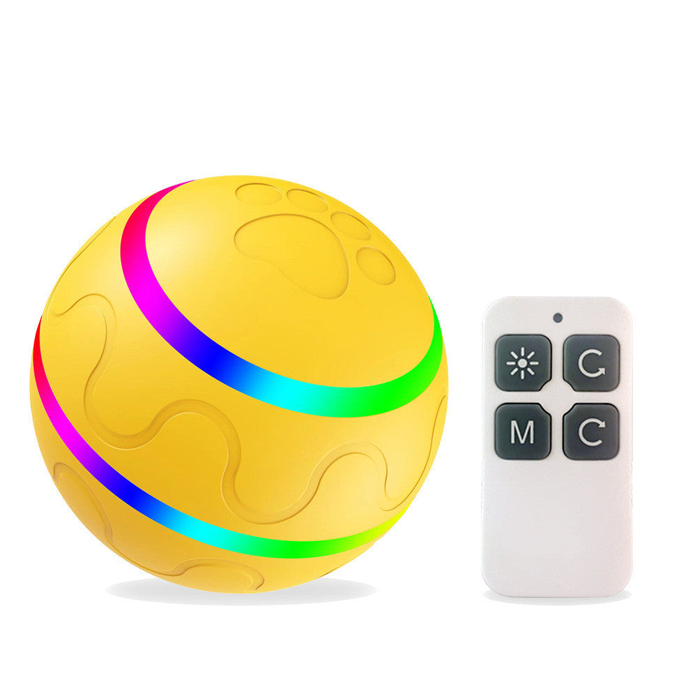Automatic Self-Rotating Cat Ball Toy – Interactive USB Toy for Cats & Dogs