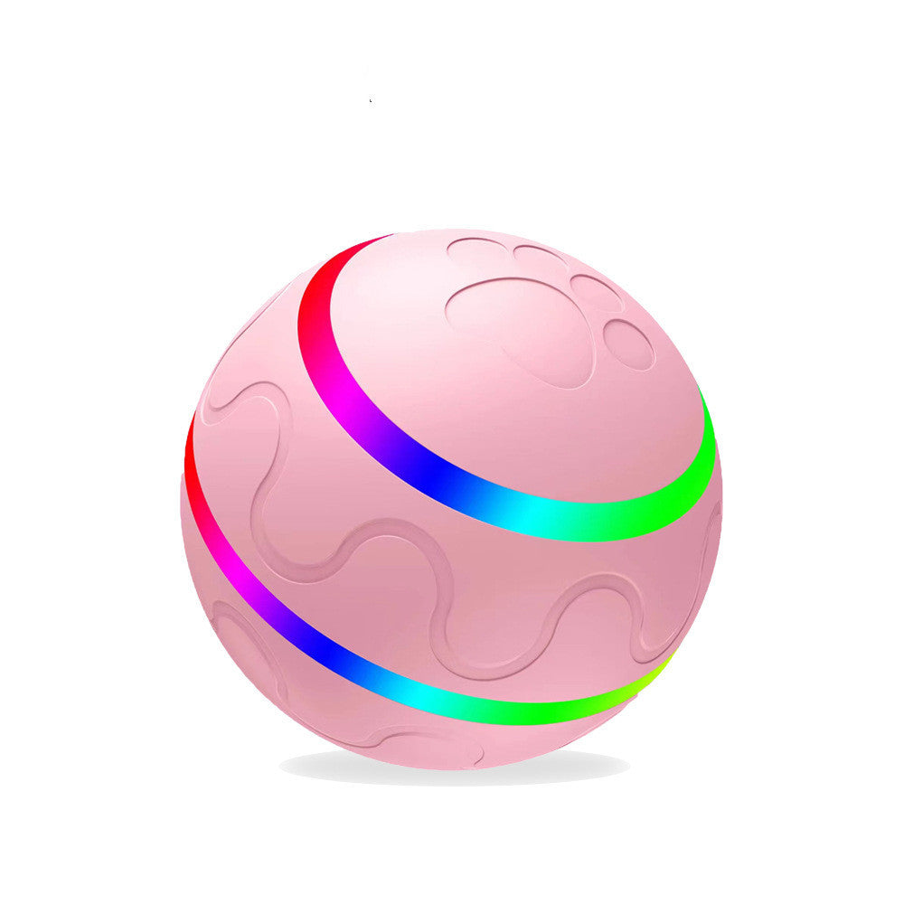 Automatic Self-Rotating Cat Ball Toy – Interactive USB Toy for Cats & Dogs