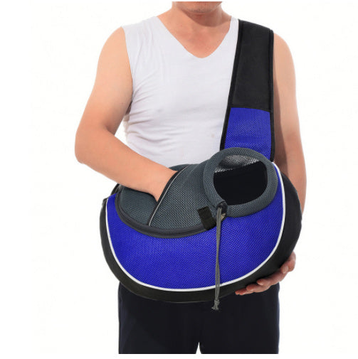Portable Pet Carrier Bag – Outdoor Crossbody Bag for Dogs and Cats