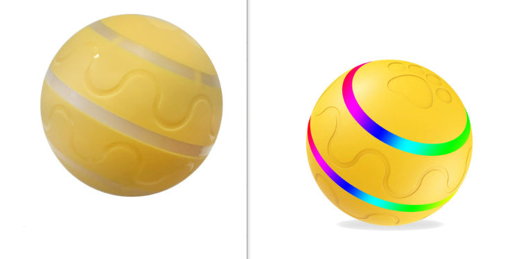 Automatic Self-Rotating Cat Ball Toy – Interactive USB Toy for Cats & Dogs