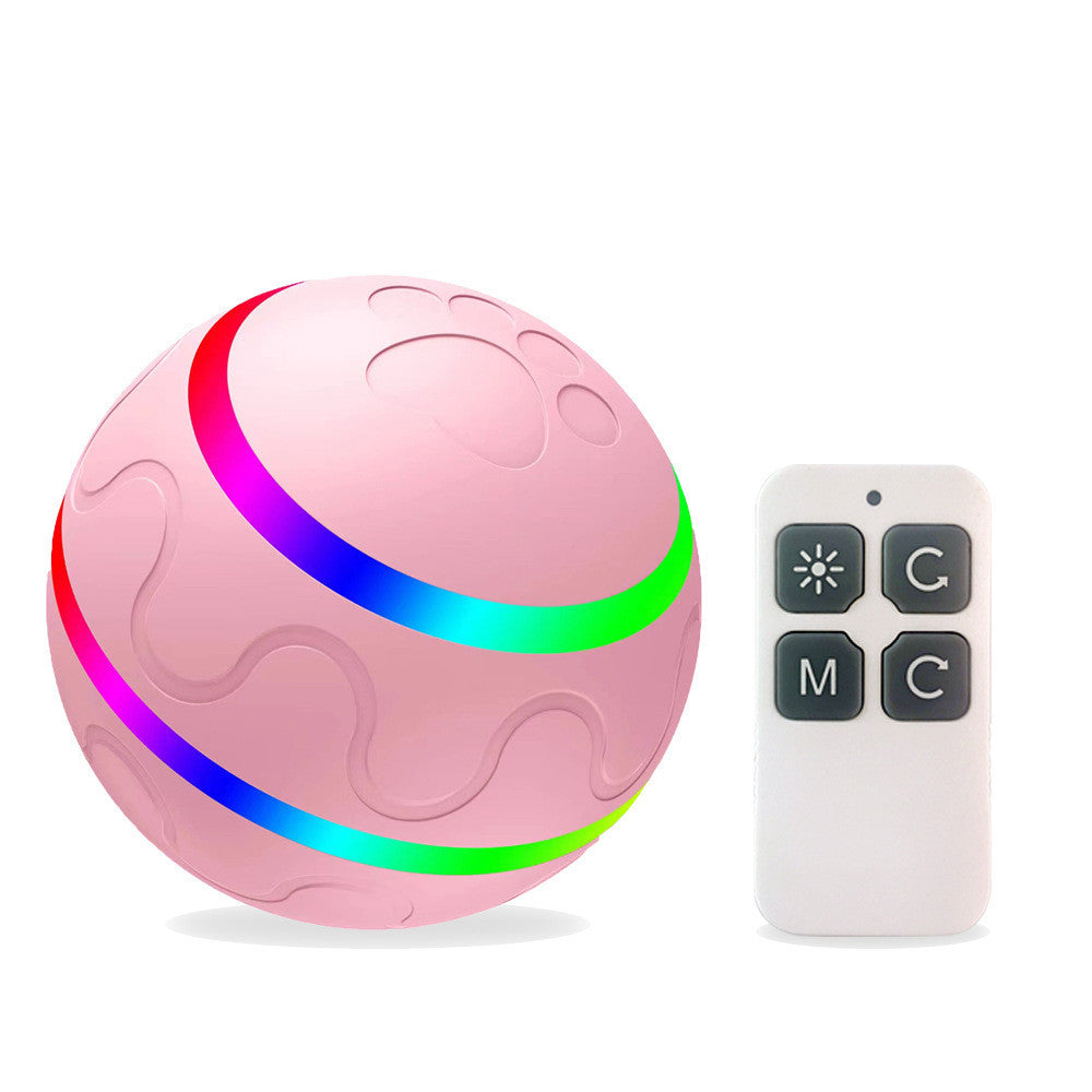 Automatic Self-Rotating Cat Ball Toy – Interactive USB Toy for Cats & Dogs