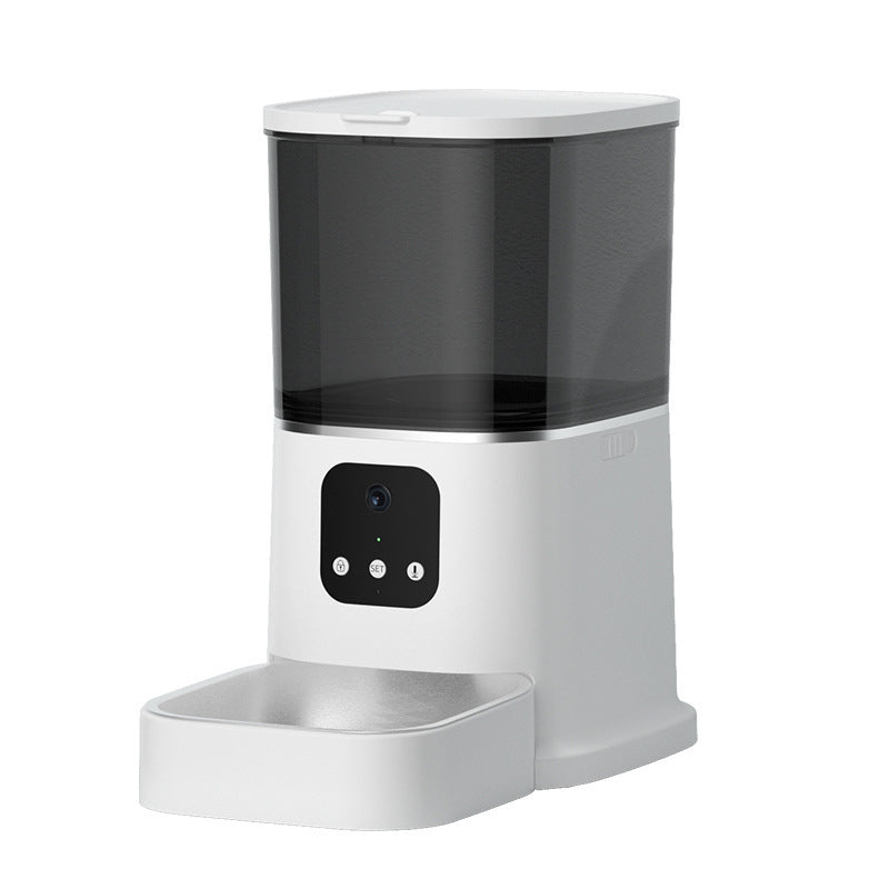 Smart Pet Automatic Feeder – Large Capacity Cat & Dog Food Dispenser with WiFi, App Control, Voice Recorder & Time
