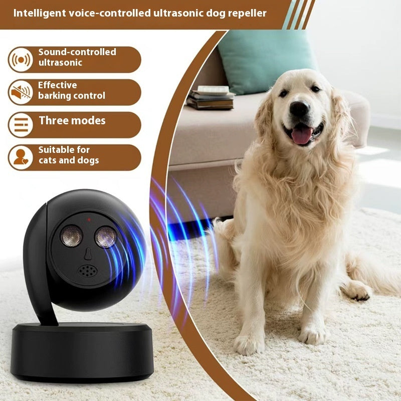 Ultrasonic Dog Bark Stopper – Outdoor Automatic Trainer for Barking Prevention & Intelligent Dog Control
