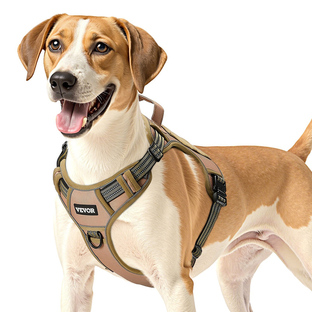 No-Pull Dog Harness for Large Dogs – Adjustable Tactical Pet Vest