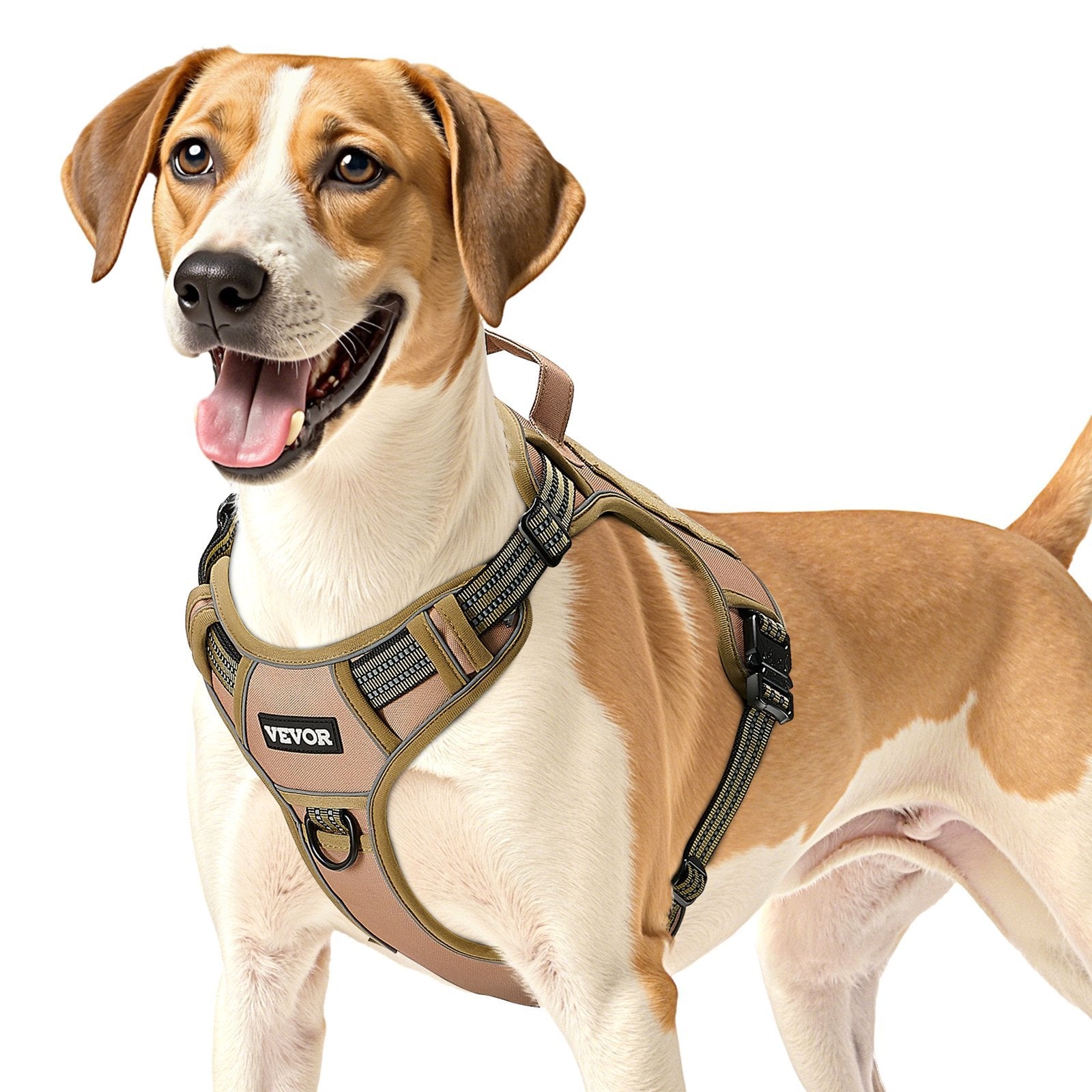No-Pull Dog Harness for Large Dogs – Adjustable Tactical Pet Vest