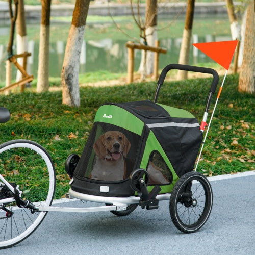 Dog Bike Trailer & Stroller for Medium Dogs