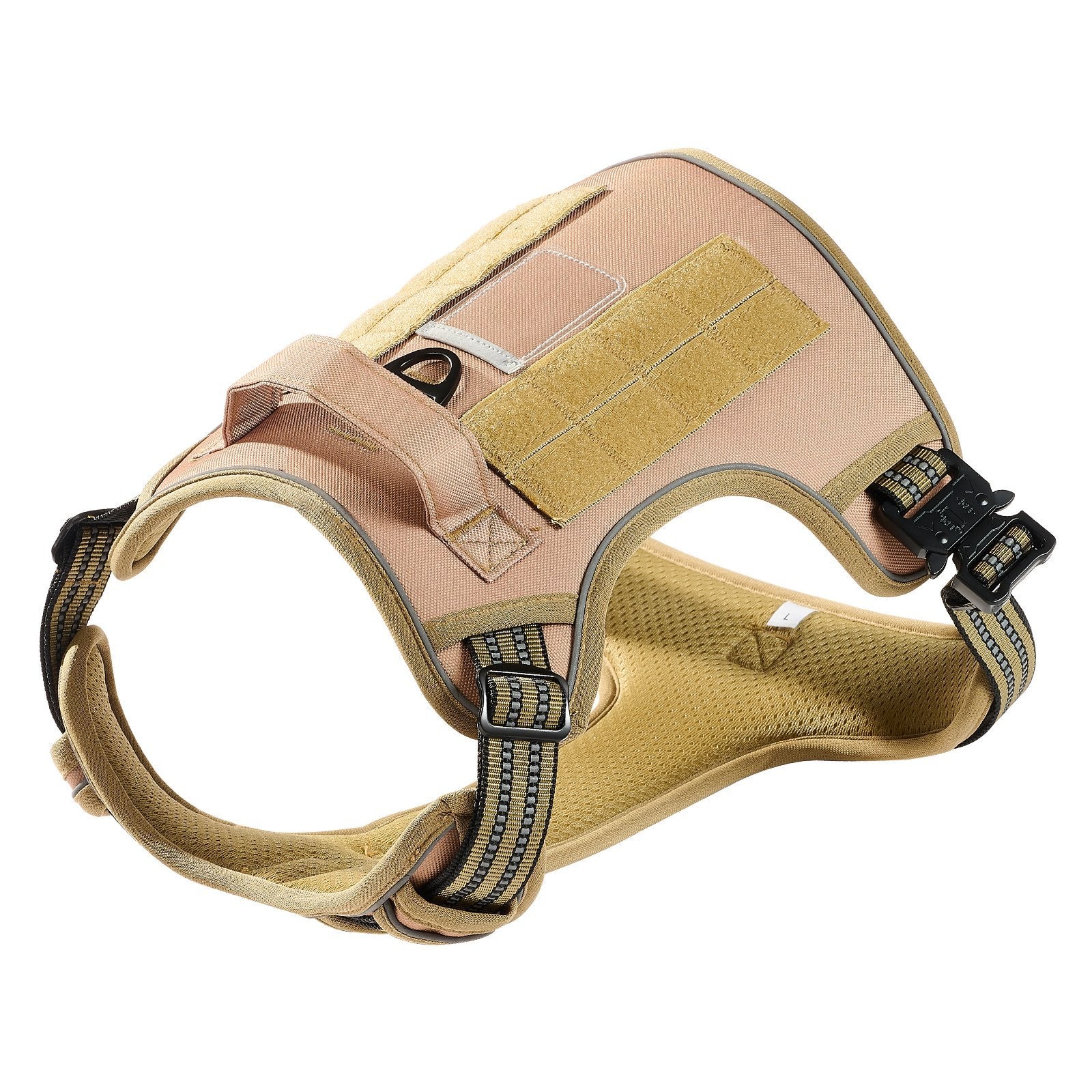 No-Pull Dog Harness for Large Dogs – Adjustable Tactical Pet Vest